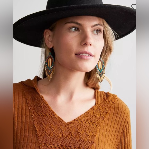 Roasted peacan Ribbed Hoodie from DAYTRIP - Picture 3 of 10